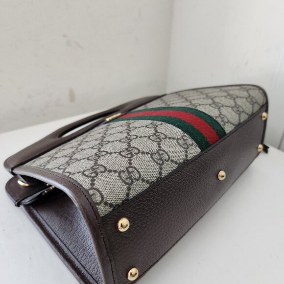 Barely Used Gucci Ophidia Set - Clutch/Crossbody/Shoulder - Picture 13 of 16